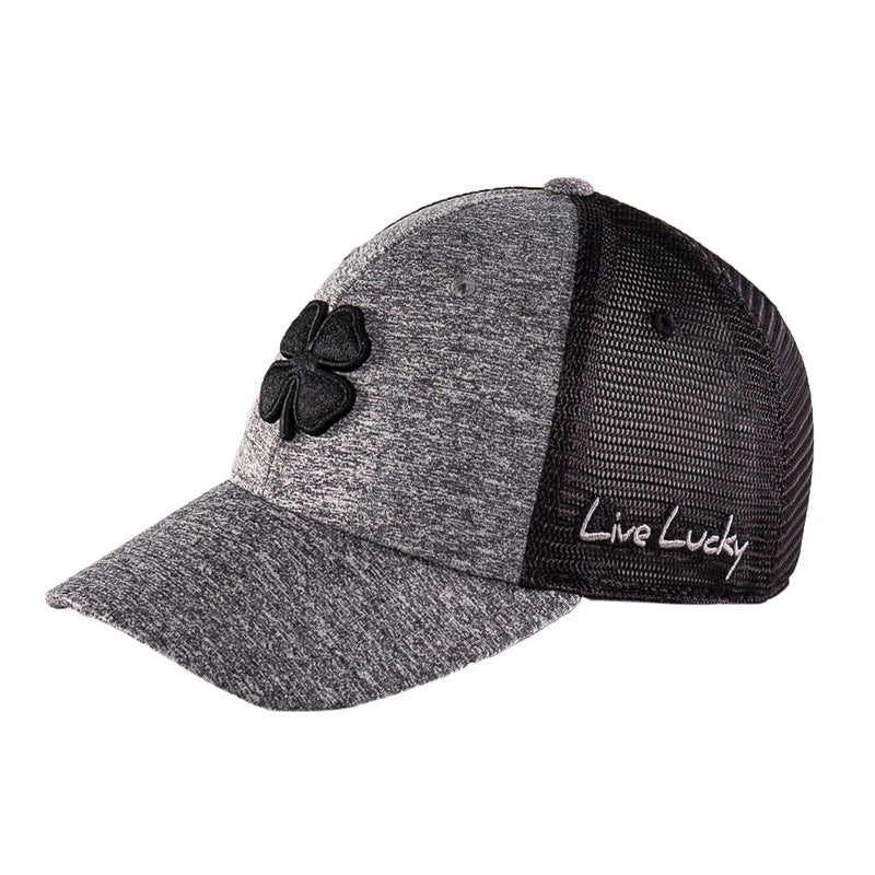 Black Clover Lucky Heather Mesh Grey Hat Gray/Black - Image 2
